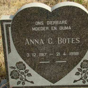 BOTES Anna C. 1917-1998