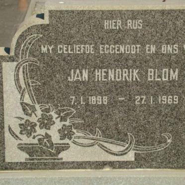 BLOM Jan Hendrik 1898-1969