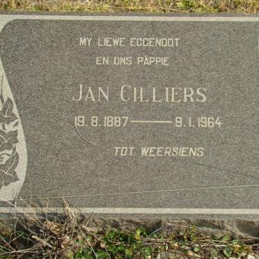 CILLIERS Jan 1887-1964