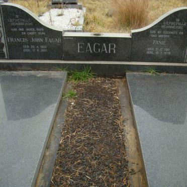 EAGER Francis John 1903-1990 &amp; Fanie 1910-1979