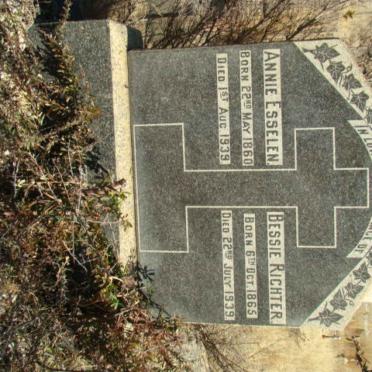 ESSELEN Annie 1860-1939 :: RICHTER Bessie 1865-1939