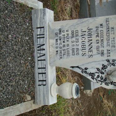 FILMALTER Johannes Jacobus 1920-1983