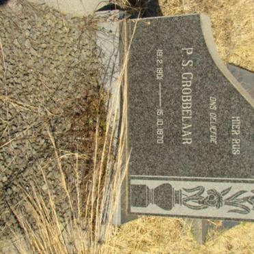 GROBBELAAR P.S. 1901-1970