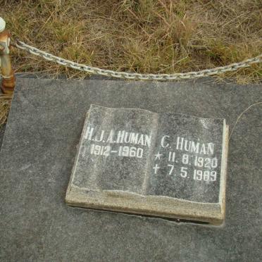 HUMAN C. 1920-1989 &amp; H.J.A. 1912-1960