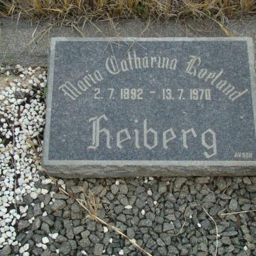 HEIBERG Maria Catharina Roeland 1892-1970