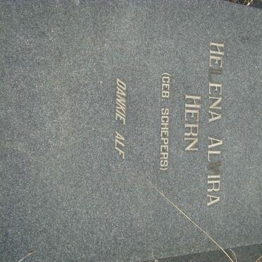 HERN Helena Alvira nee SCHEPERS