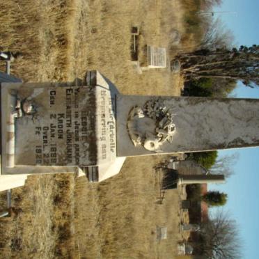 KROON Elizabeth Johanna nee 1899-1920