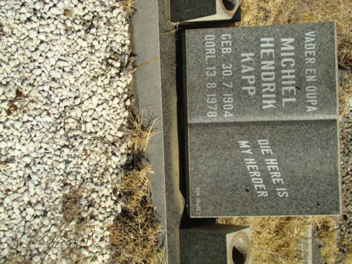 KAPP Michiel Hendrik 1904-1978