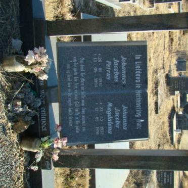 LABUSCHAGNE Johannes Jacobus Petrus 19??-1991 &amp; Johanna Jacoba Magdalena 193?-1991