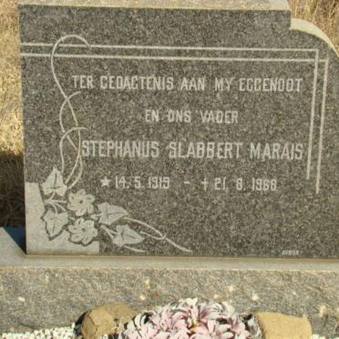 MARAIS Stephanus Slabbert 1919-1968