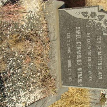 NIENABER Sarel Gerhardus 1915-1971