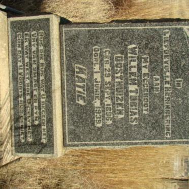 OOSTHUIZEN Willem Tobias 1896-1939