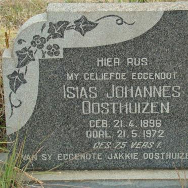 OOSTHUIZEN Isias Johannes 1896-1972
