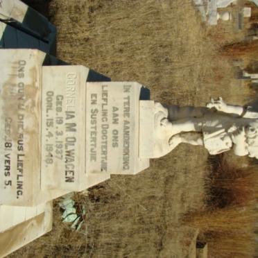 OLWAGEN Cornelia M. 1937-1948