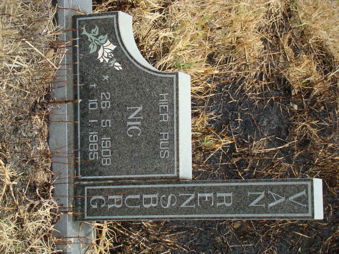 RENSBURG Nic, van 1908-1985