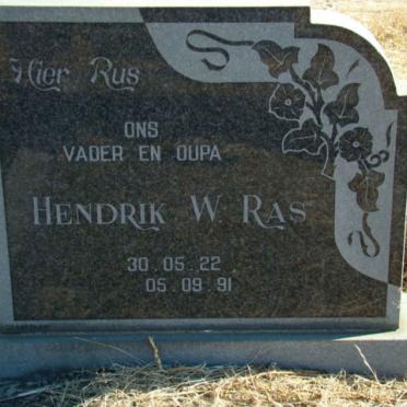 RAS Hendrik W. 1922-1991