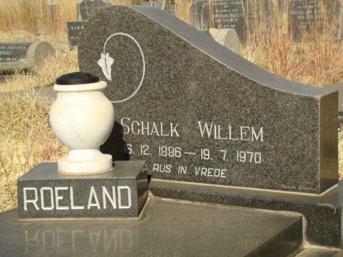 ROELAND Schalk Willem 1886-1970