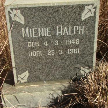 RALPH Mienie 1948-1961