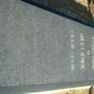 REYNEKE Jan H.T. 1918-1995