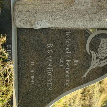 ROOYEN B.C., van 1994