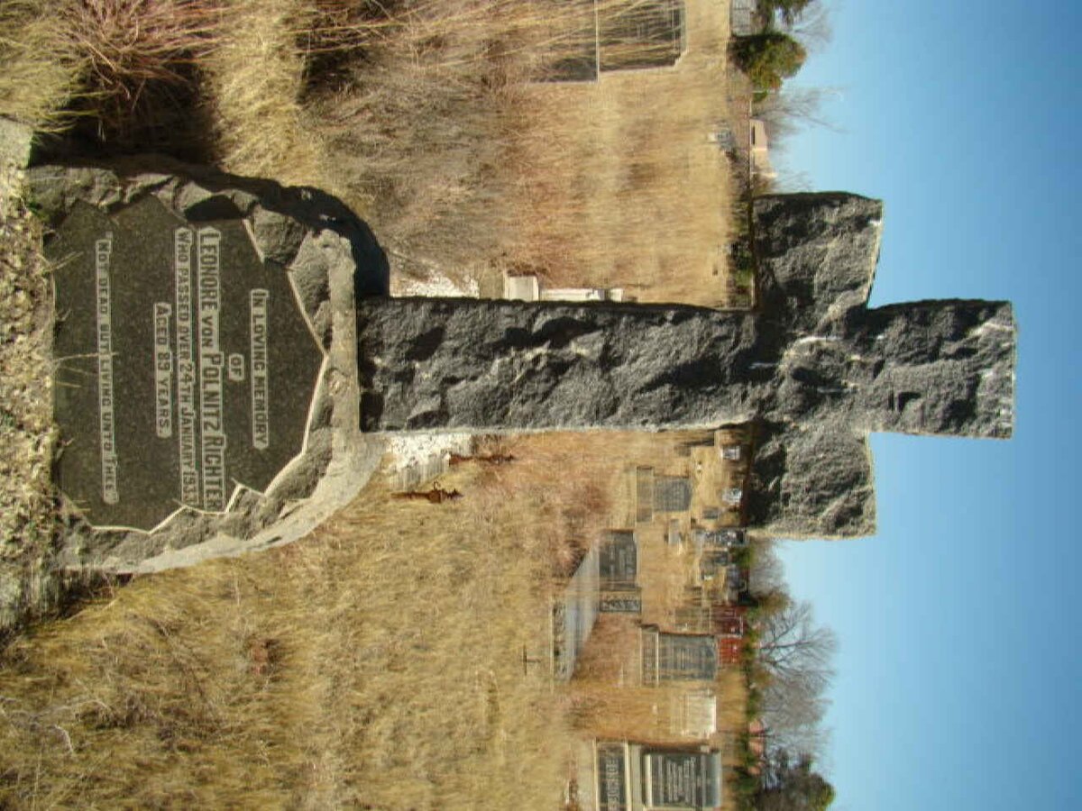 RICHTER Leonore, von Polnitz  -1933