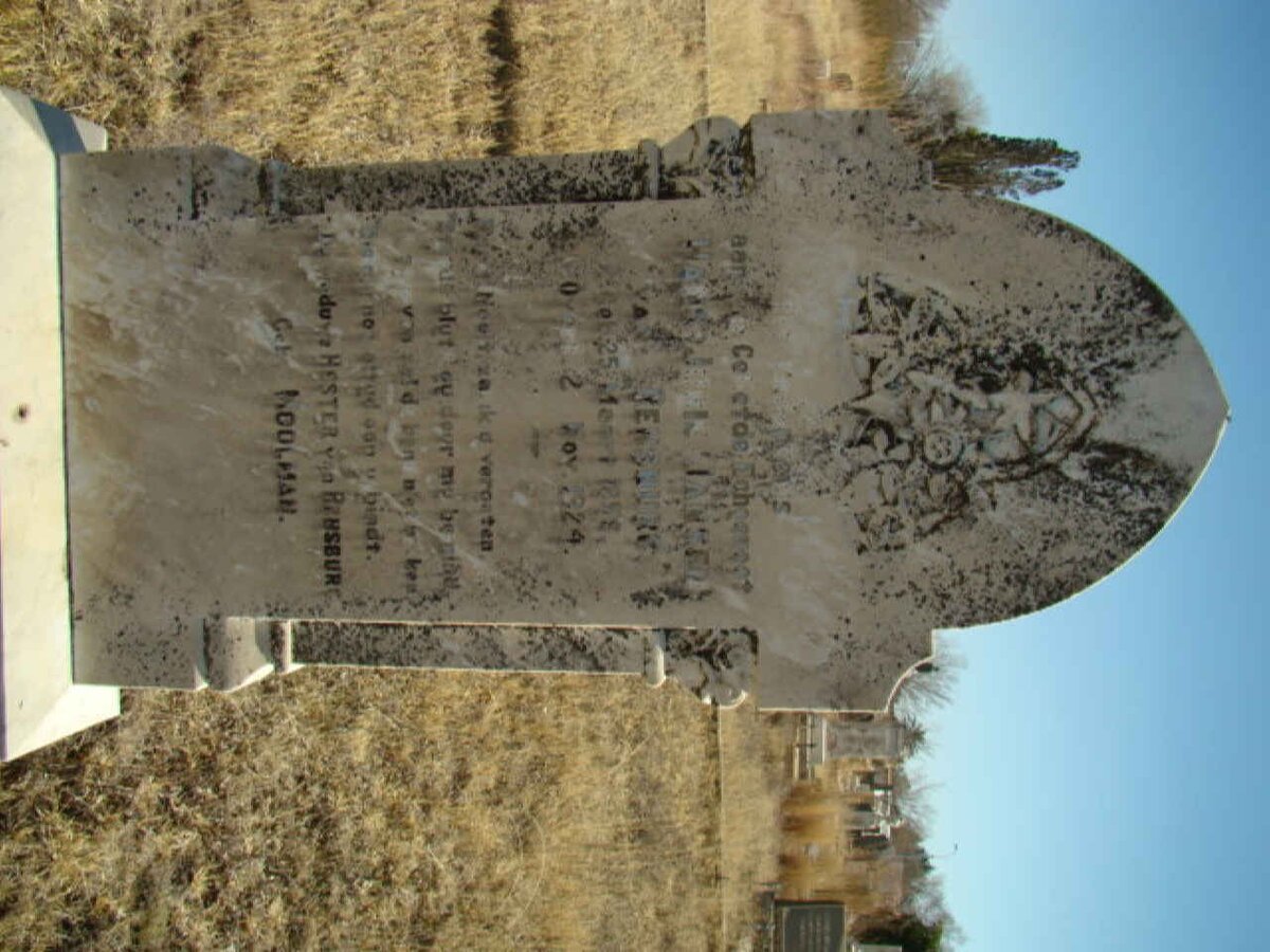 RENSBURG Maria J?, Jansen van 1858-1924