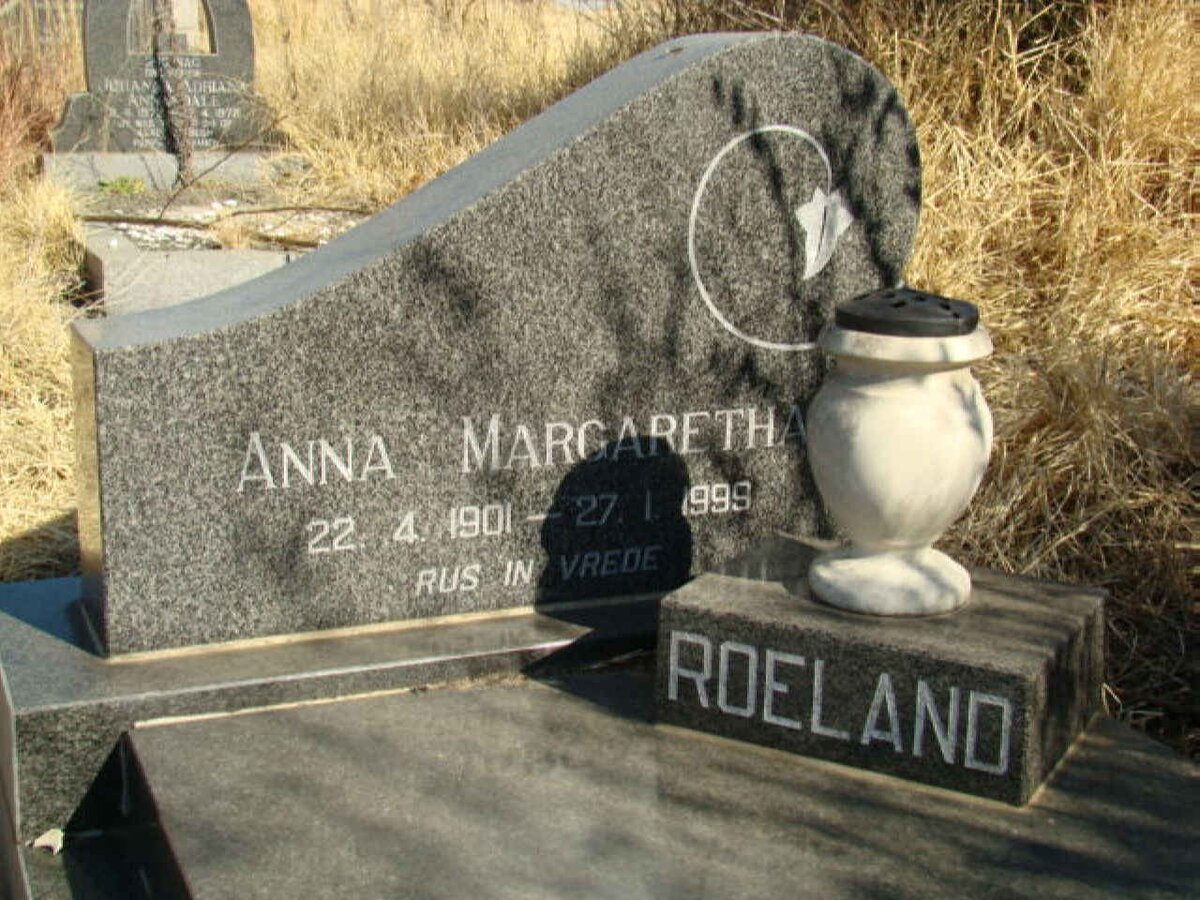 ROELAND Anna Margaretha 1901-1999