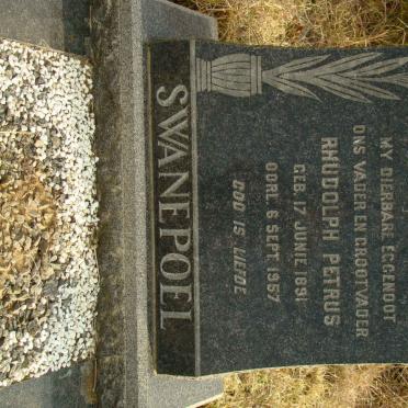 SWANEPOEL Rhudolph Petrus 1891-1957