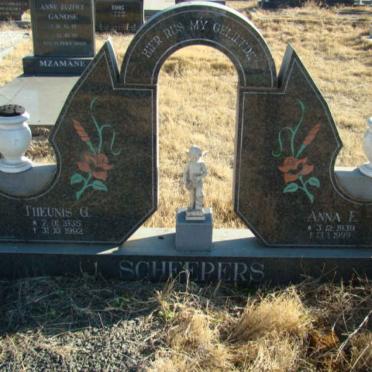 SCHEEPERS Theunis G. 1935-1992 &amp; Anna F. 1939-199?