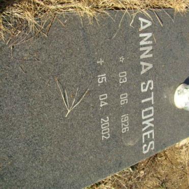 STOKES Anna 1926-2002