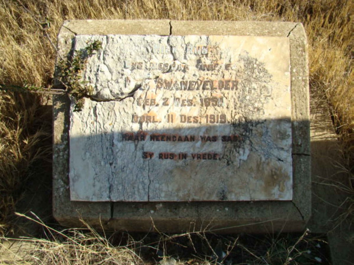 SWANEVELDER 1850-1919