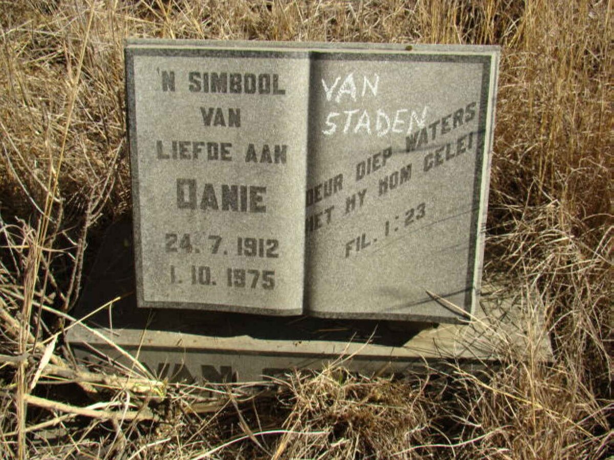 STADEN Danie, van 1912-1975