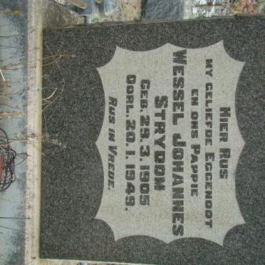 STRYDOM Wessel Johannes 1905-1949