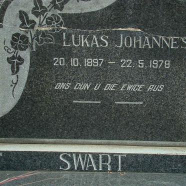 SWART Lukas Johannes 1897-1978