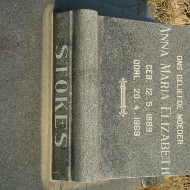 STOKES Anna Maria Elizabeth 1889-1969