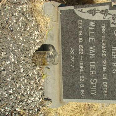 SPUY Willie, van der 1952-1971