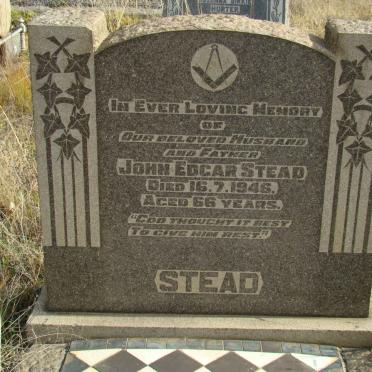 STEAD John Edgar -1946