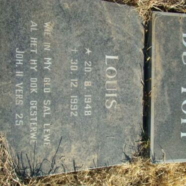 TOIT Louis, du 1948-1992