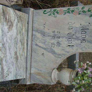 TOIT Ilana, du 1980-1992