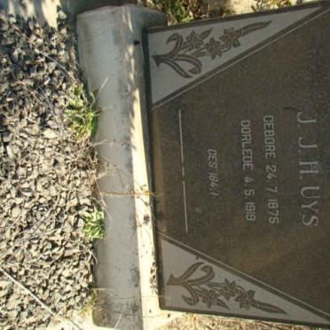 UYS J.J.H. 1875-1919