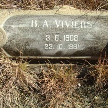 VIVIERS B.A. 1908-1981