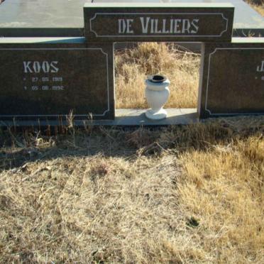 VILLIERS Koos, de 1919-1992 &amp; Japie 1921-