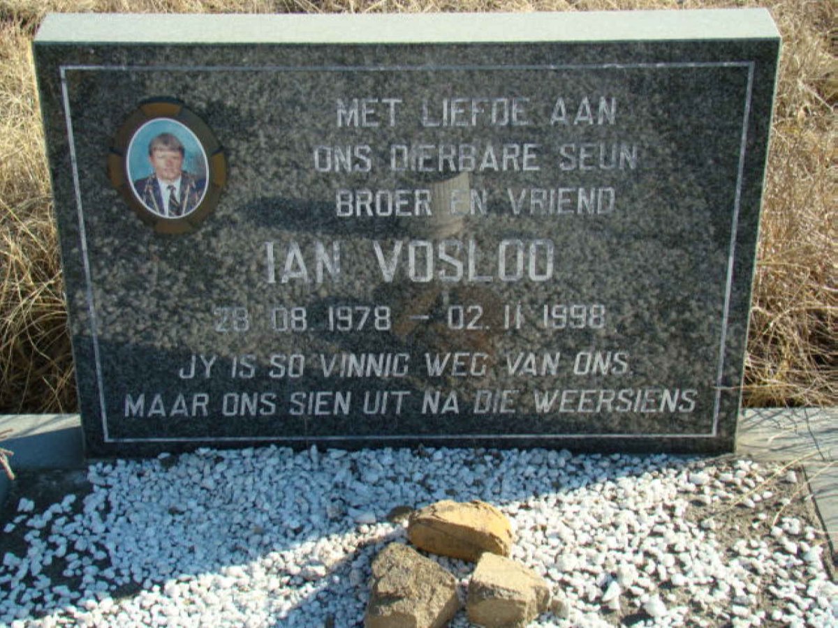 VOSLOO Ian 1978-1998