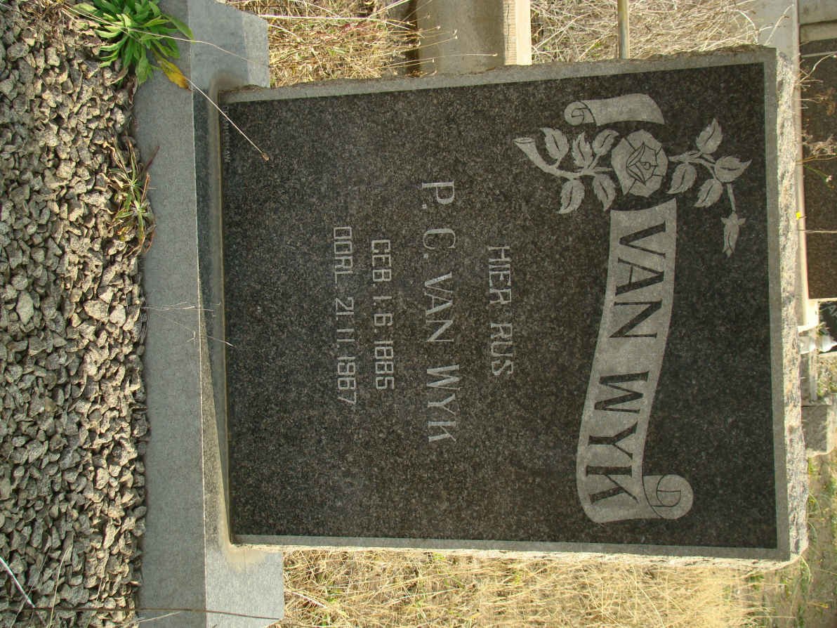 WYK P.C., van 1885-1967