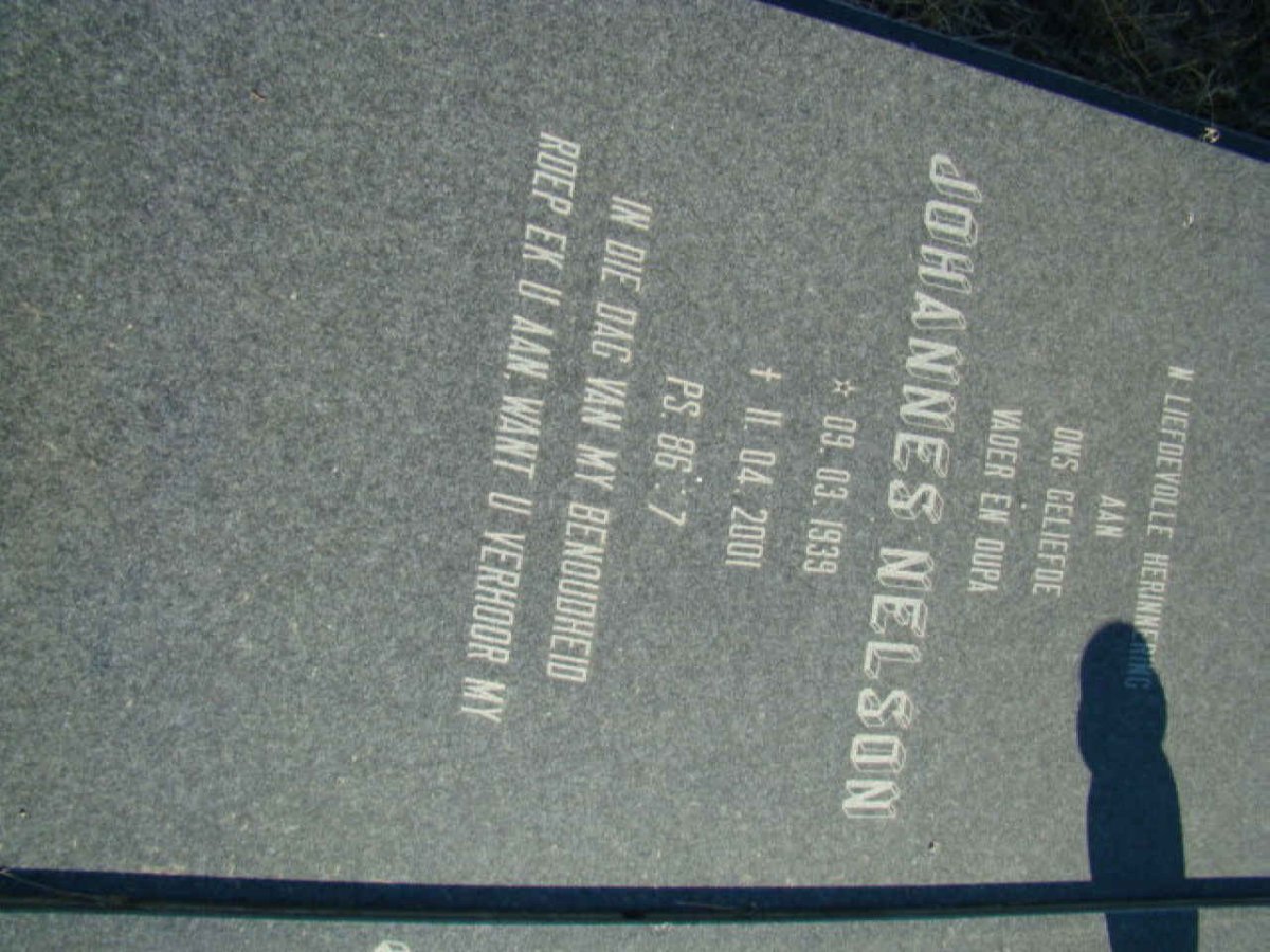 WILKINSON Johannes Nelson 1939-2001