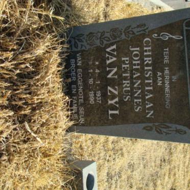 ZYL Christiaan Johannes Petrus, van 1937-1990