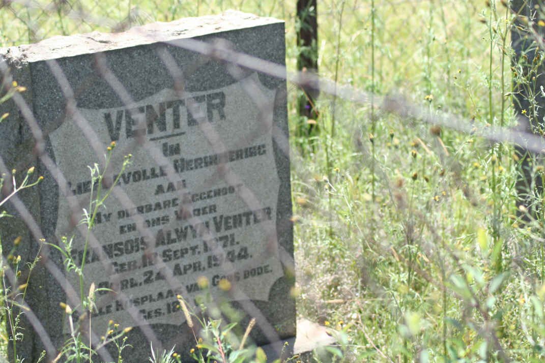 VENTER Fransois Alwyn 1871-1944