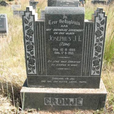 CRONJé Josephus J.L. 1885-1955