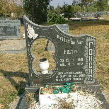 FOUCHE Pieter 1951-1992
