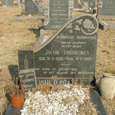 GEDE Jacob Theodorus, van 1898-1963